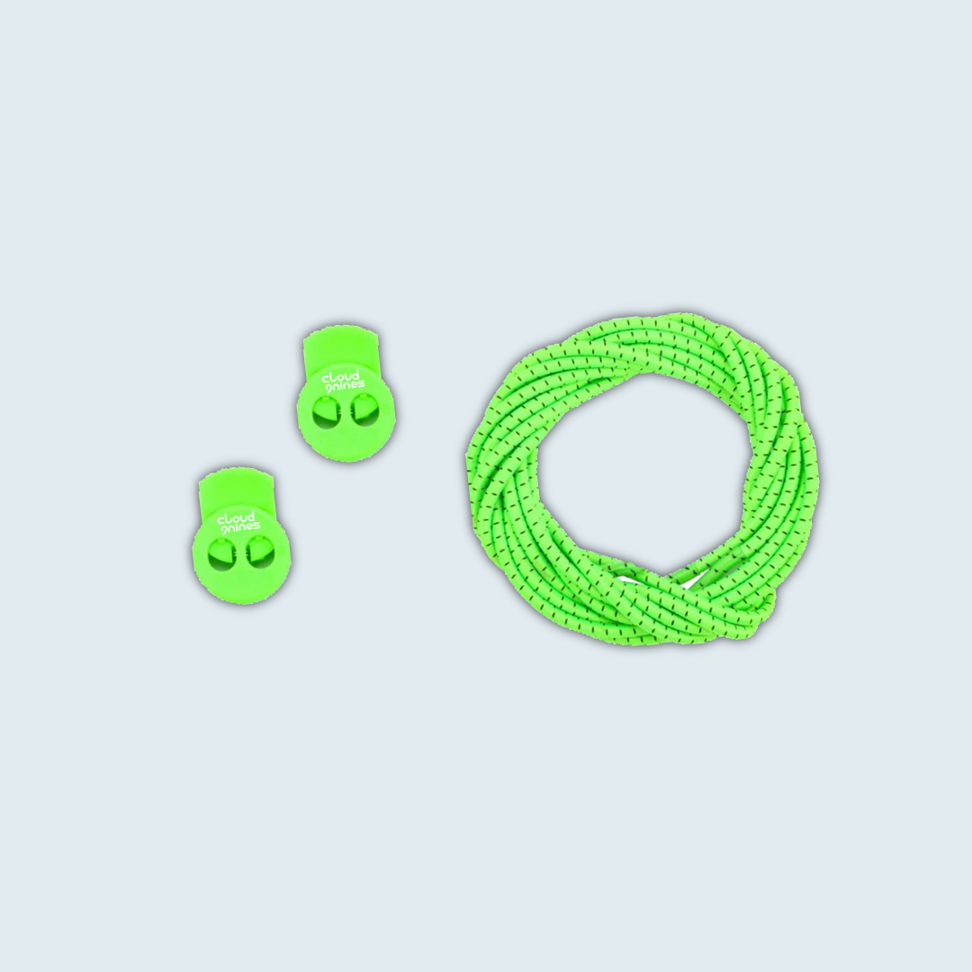 Speed lock Shoe laces Neon Green